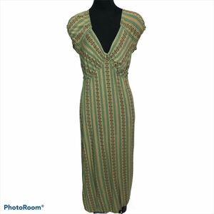 MSSP Green Y2K Summer Maxi Dress - Women’s XS